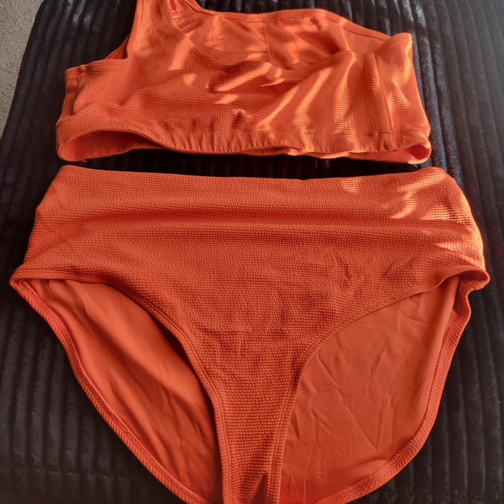 Old Navy Orange Bikini Set